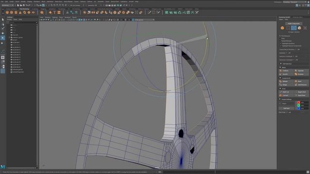 Maya Hard Surface Modeling: Radial Symmetry смотреть онлайн