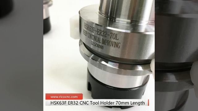 HSK63F ER32 CNC Tool Holder 70mm Length for Woodworking CNC Router Center HSK Auto Tool Changer смотреть онлайн