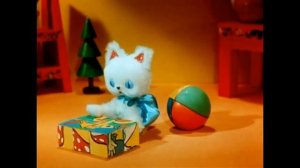 котёнок собирает и разбрасывает кубики (без цензуры с матами, переозвучка)