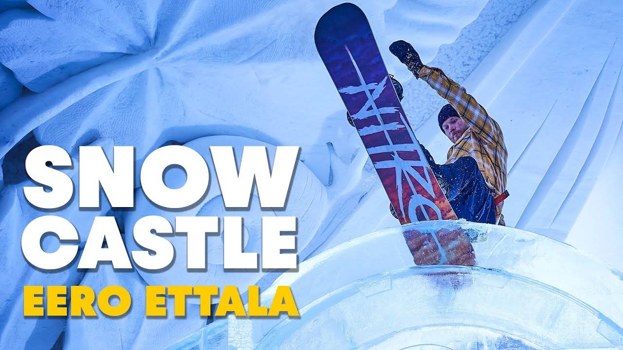 Red Bull Snow - Ride Eero Ettala's Snow Castle Above The Arctic Circle смотреть онлайн