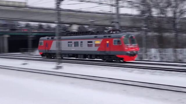 «Автомотриса» АЯ4Д-002 на главном ходу