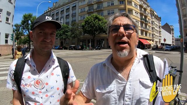 Défense des CFA publics d'Alsace - Manifestation du 24 juin 2019 devant le rectorat de Strasbourg смотреть онлайн
