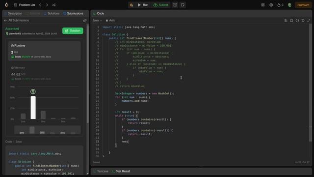 Простая задача на поиск минимального значения | LeetCode Problems №2239 смотреть онлайн