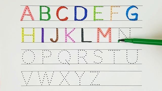 Learn the Letters of the English Alphabet from A to Z смотреть онлайн