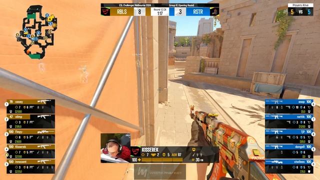 Rooster vs. Rebels - Map 1 [Anubis] - ESL Challenger Melbourne 2024 - Group B смотреть онлайн