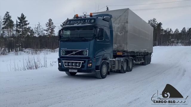 Из Нижнего Бестяха до Омчака трал - площадка для перевозки блок-бокса смотреть онлайн