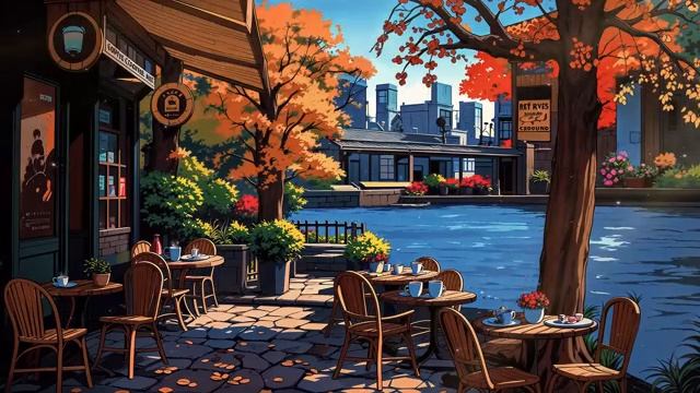 Coffee lake Lofi Cafe helps you free your mind ☕ Lofi Hip Hop ~ Deep Focus to study relax wor смотреть онлайн