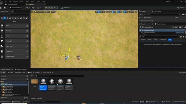 How to create close spline in Unreal Engine 5.( Unreal Engine video tutorial ) смотреть онлайн