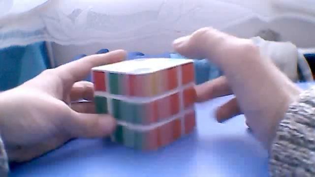 как собрать кубик 3x3 3 часть(верхняя шапка) смотреть онлайн