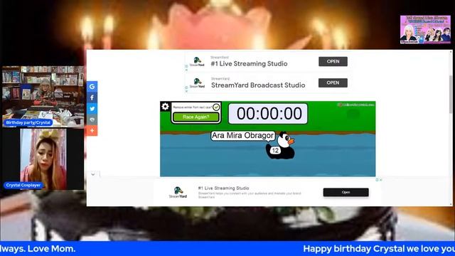MJRyerson sponsor Happy Birthday Crystal, Weeyabus смотреть онлайн