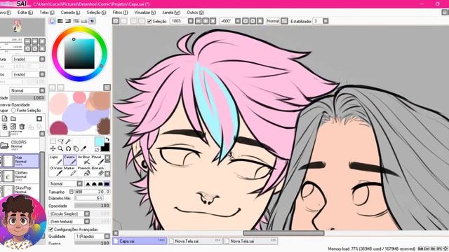 Speedpaint - Seth and Rafa (OCs) смотреть онлайн