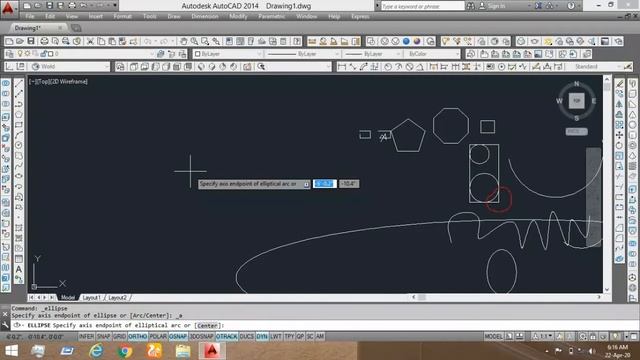 Draw Commands | Line | Polyline | Polygon | Rectangle | Arc | Circle | Spline | AutoCAD Tutorial смотреть онлайн