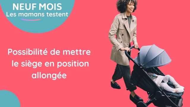 TEST : La poussette Metro City Compact de chez Ergobaby l'avis de NEUF MOIS смотреть онлайн