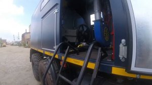 Испытание ППУ 1600 100 серии Unisteam M1 на шасси Урал 4320