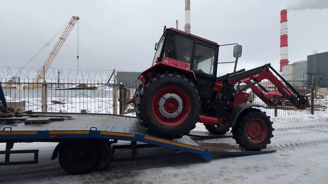 Возвращаем на ферму трактор Беларус-82.1 канадсому фермеру Аренду Фейнстра смотреть онлайн