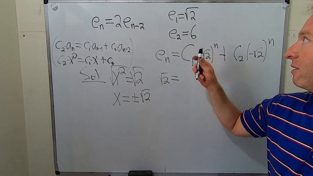 Solving a Second Order Linear Homogeneous Recurrence Relation e_n = 2e_(n-2) with Initial Condition смотреть онлайн
