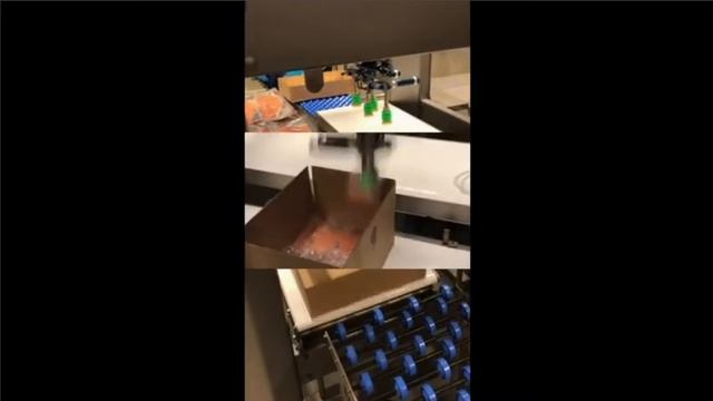 Pakning af Laks med Cube robot смотреть онлайн