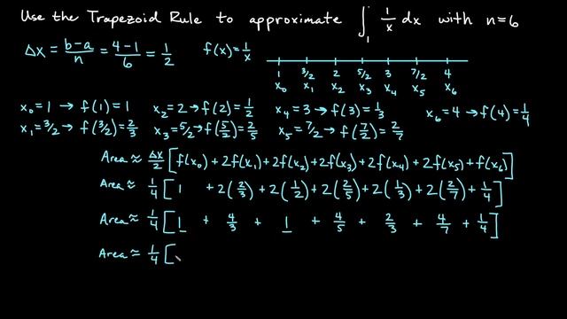 Trapezoid Rule (Examples) смотреть онлайн