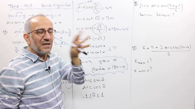 TRİGONOMETRİ 4/6 | PERİYOD VE TERS TRİGONOMETRİK FONKSİYONLAR(ARC) | 11.SINIF 4/4 смотреть онлайн