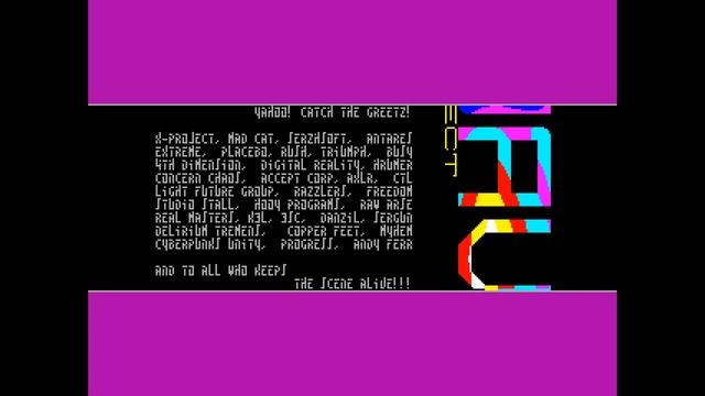 Stainless Steel (1986, Mikro-Gen Ltd), intro+crack by Brainwave / X-Project (2001), ZX Spectrum 48K смотреть онлайн