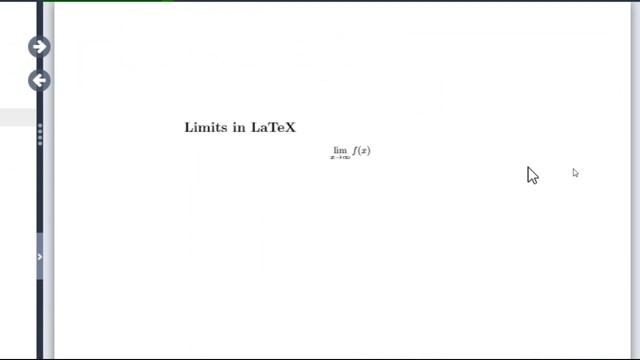Limits in LaTeX || Overleaf || Mathematical Explorations смотреть онлайн