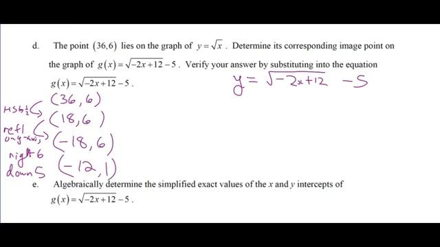 Transformations of Radical Functions смотреть онлайн
