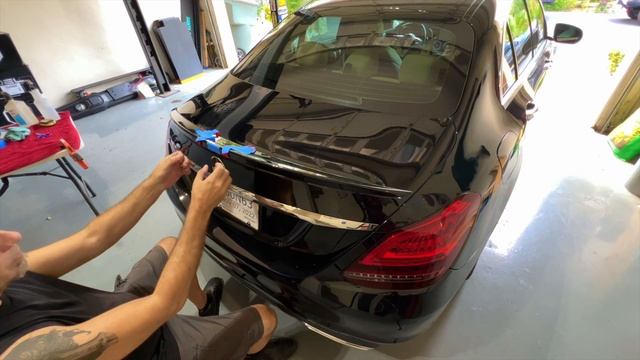 Mercedes C300 Rear Spoiler Install The Right Way смотреть онлайн