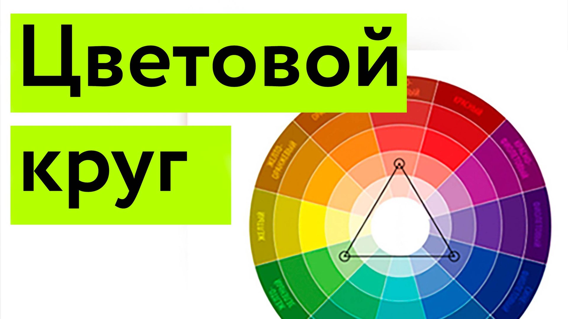 Цветовой круг _ Теория цвета _ Учимся смешивать цвета смотреть онлайн