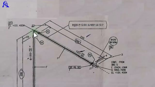 isometric pipe drawing/pipe fittings symbols/wire bending template/Hindi смотреть онлайн