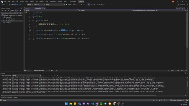 C#: Делегаты Action, Predicate и Func смотреть онлайн