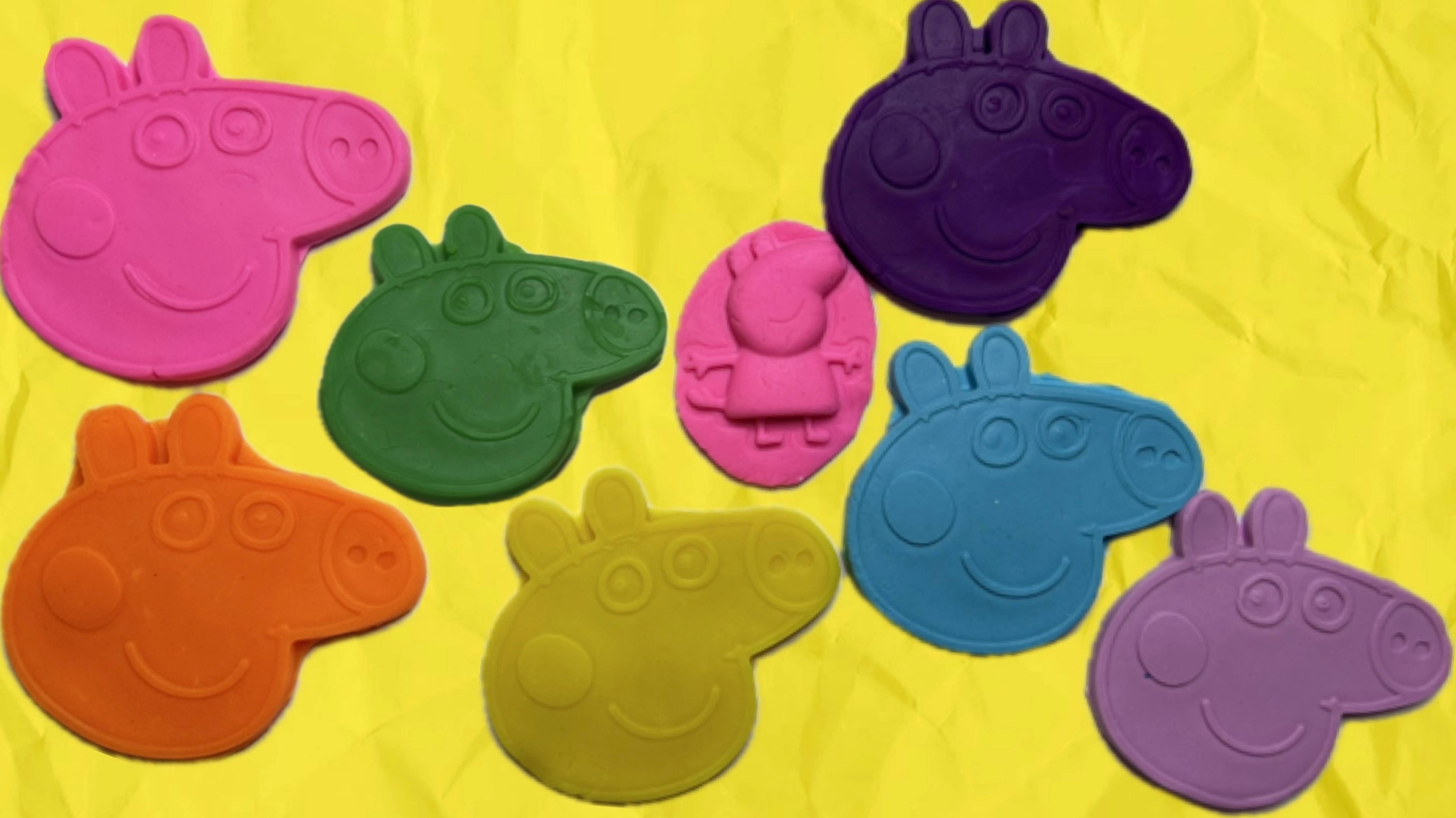Свинка Пеппа из пластелина.Play-Doh