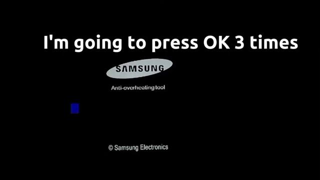 Samsung TV (Internet@TV models) Overheating killscreen Credits by @TheGreatUnknownProductions смотреть онлайн
