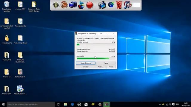 Como Descargar e Instalar Geometry Dash 2.011 Para Pc 2016 смотреть онлайн