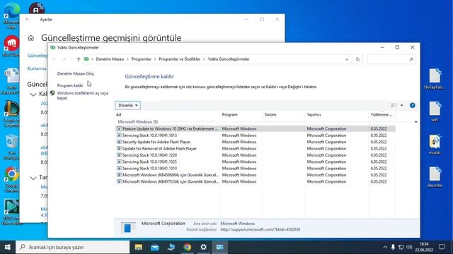 windows 10 güncelleştirme kaldırma, devre dışı bırakma смотреть онлайн