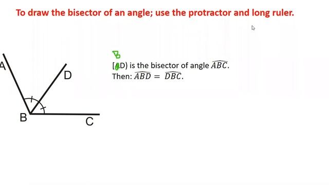 g6 S2 L2 bisector of an angles + perpendicular bisector of a segment смотреть онлайн