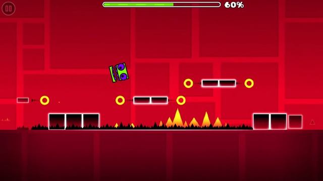 Stereo Madness на три(3) монетки за одну(1) попытку;)/Geometry Dash смотреть онлайн