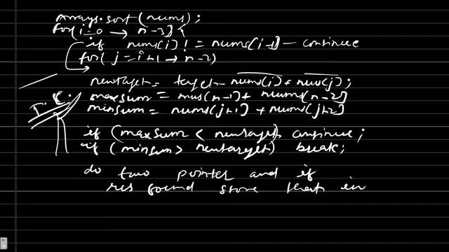 18 4 Sum | Leetcode 18 | Array | Java | Solution | Two Pointer смотреть онлайн