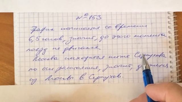 Задача 153 Перышкин 7 класс смотреть онлайн