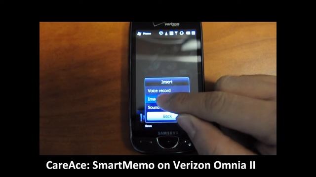 Samsung Omnia II: Smart Memo смотреть онлайн