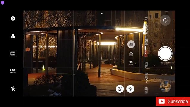 Nubia Z60 Ultra Silver Night Scene -Camera Test смотреть онлайн