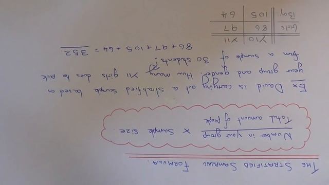 Stratified Sampling. How To Work Out The Number Of People From A Group Using A Stratified Sample. смотреть онлайн