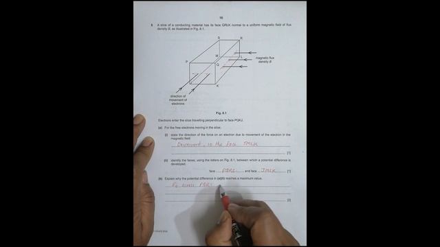 2020 CAIE AS & A level October November Physics Paper 43 Q. No. 8 (9702/43/O/N/20) by Sajit C Shaky смотреть онлайн