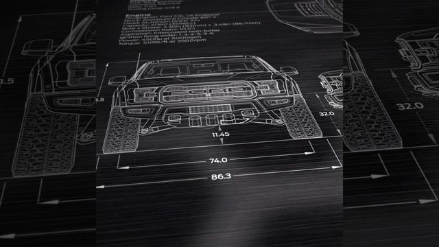 2nd Generation F150 Raptor Engineered Art illustration. смотреть онлайн