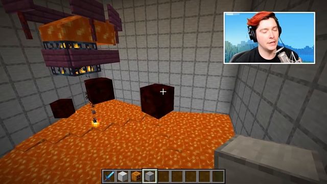 How to Build an Easy Magma Cube Spawner Farm in Minecraft 1.16! смотреть онлайн