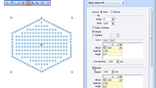 Bling Tools- Creating Bling Fills- Заполнение объекта стразами