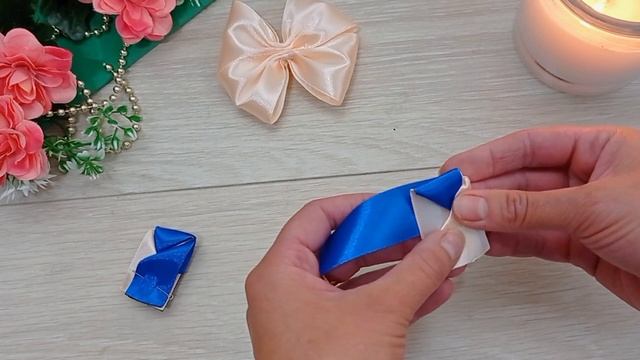 DIY 🎀 Сделайте их не пожалеете. Бантики на любой случай. Cómo hacer bonitos lazos de cinta de raso смотреть онлайн