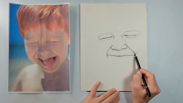 Рыжий, рыжий, конопатый...) Рисуем забавного мальчишку! смотреть онлайн