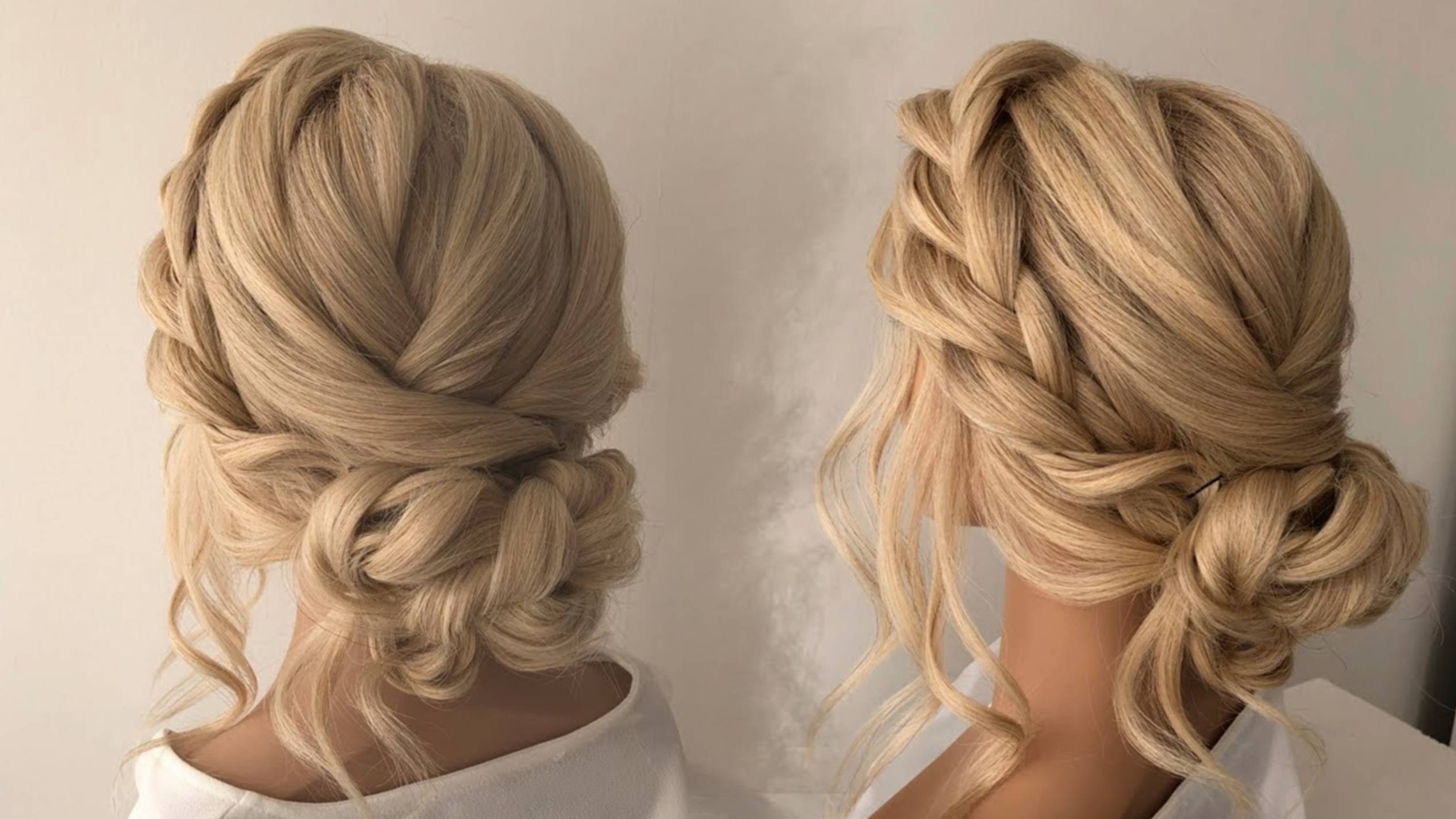 Как сделать красивый низкий пучок? смотреть онлайн