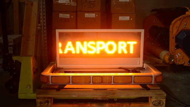 JDD Utstyr stor varsellys bjelke med LED display смотреть онлайн