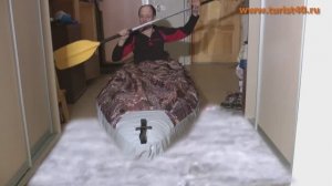 Квартирный обзор байдарки Щука-1 с комментариями "КБ Сталкер -Байдарки Чернецкого"